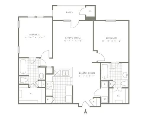 The Village Westside FloorPlan 06