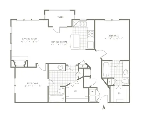 The Village Westside FloorPlan 07