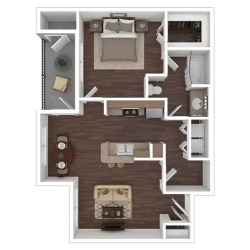 The Villas of Remond FloorPlan 1