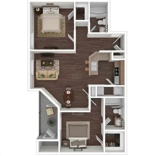 The Villas of Remond FloorPlan 2