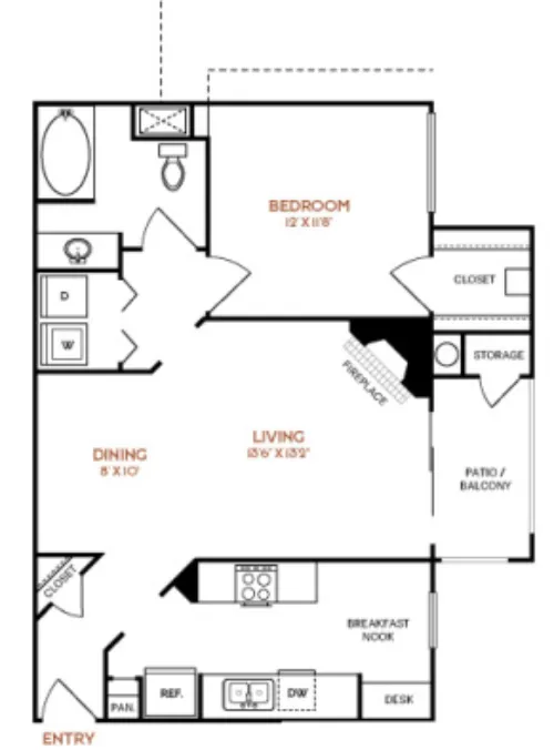 The Vincent Dallas Floorplan 5