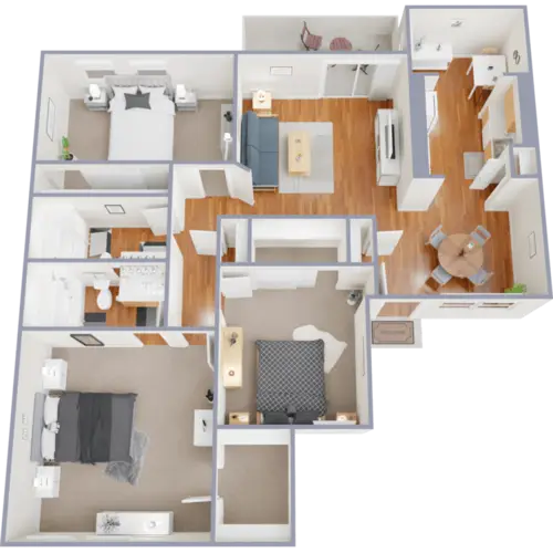 The Way Apartments III FloorPlan 06