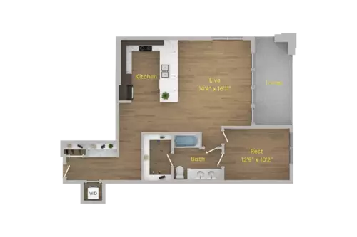 The Willow Floorplan 3