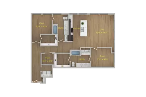 The Willow Floorplan 4