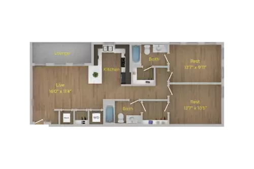 The Willow Floorplan 5