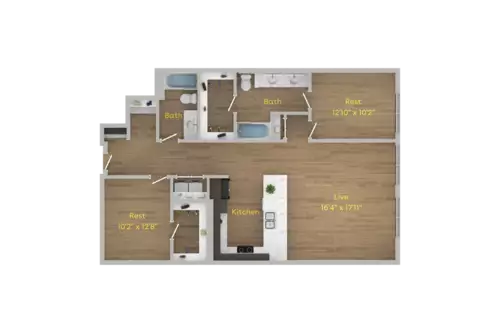 The Willow Floorplan 7