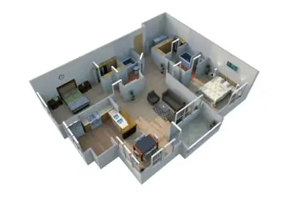 The Wimberly Dallas Floorplan 5