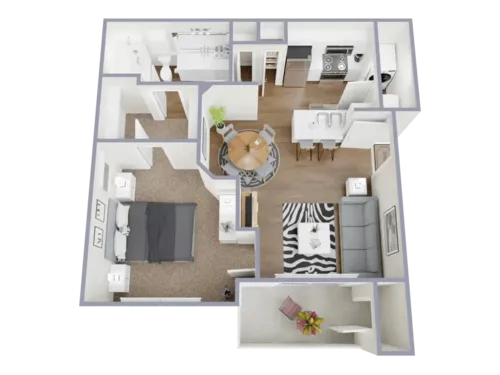 The Woods of Five Mile Creek Floorplan 1