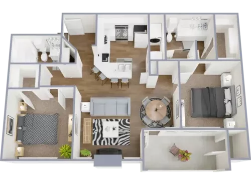 The Woods of Five Mile Creek Floorplan 5