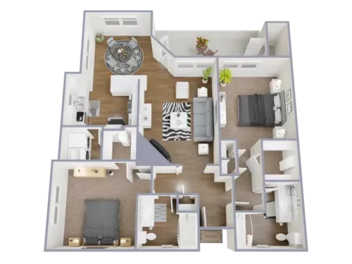 The Woods of Five Mile Creek Floorplan 6