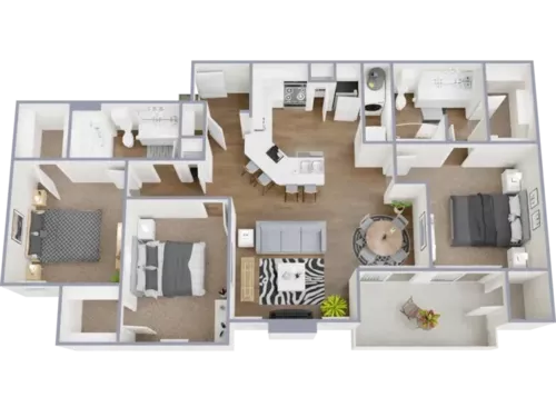 The Woods of Five Mile Creek Floorplan 7