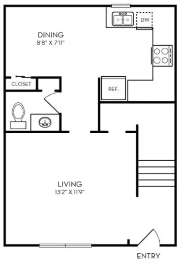 The Zeke Apartments FloorPlan 3