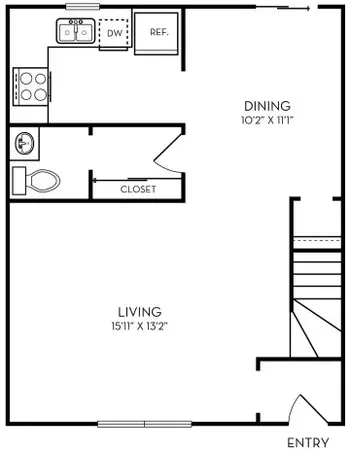 The Zeke Apartments FloorPlan 5