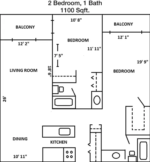 Three Fountains FloorPlan 5