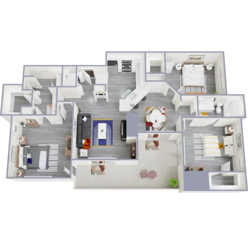 Tides on Trinity Floorplan 11