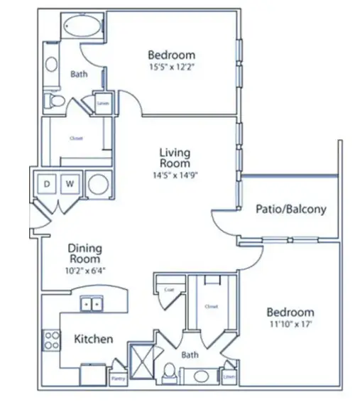 Trend Design District FloorPlan 10