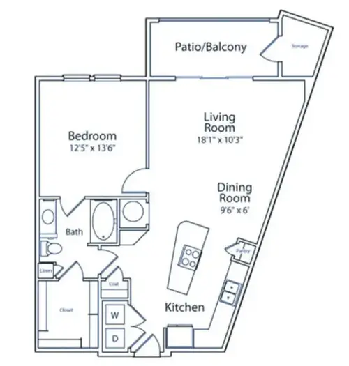 Trend Design District FloorPlan 7