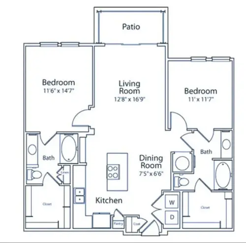 Trend Design District FloorPlan 8