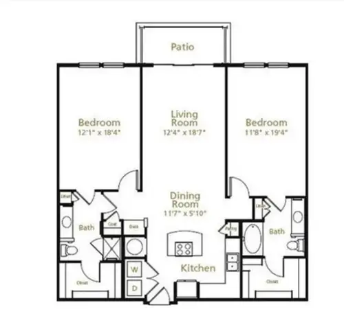 Trend Design District FloorPlan 9