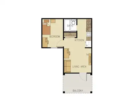 University Apartments Floorplan 2