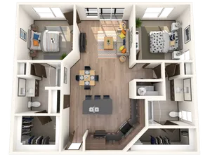 VV&M Apartments Floorplan 7