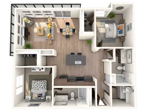 VV&M Apartments Floorplan 8