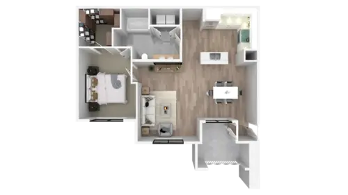 Valencia Place Apartments FloorPlan 5