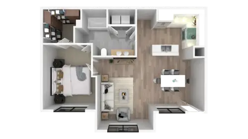 Valencia Place Apartments FloorPlan 6