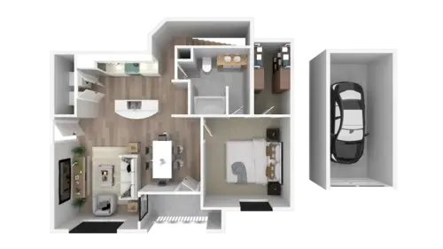 Valencia Place Apartments FloorPlan 8