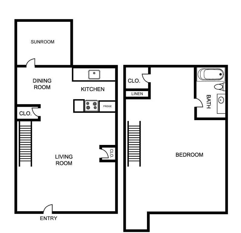 Ventana Ridge Apartments Dallas Floor Plan 4