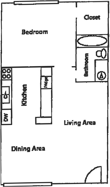 Vernazza Apartments floor plan 1