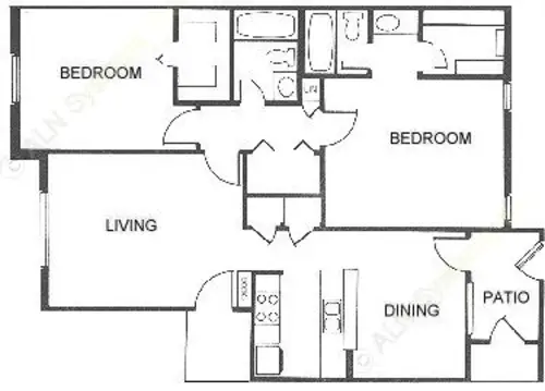 Villa De Cancun Apartments FloorPlan 4