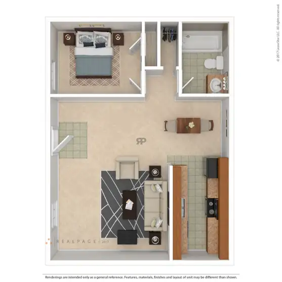 Villa Marina Apartments Floorplan 2