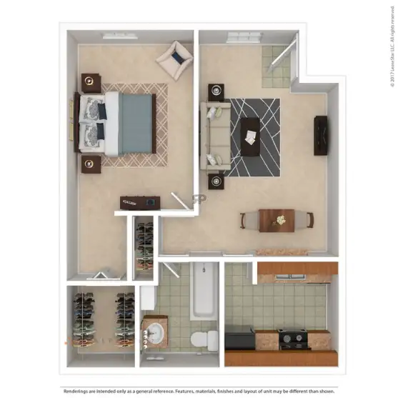 Villa Marina Apartments Floorplan 3