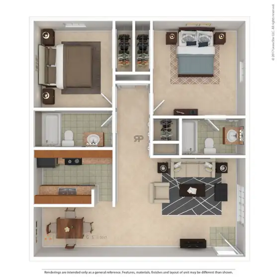 Villa Marina Apartments Floorplan 4