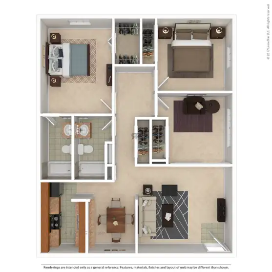 Villa Marina Apartments Floorplan 6