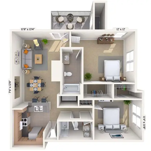 Villages at Kirkwood FloorPlan 6