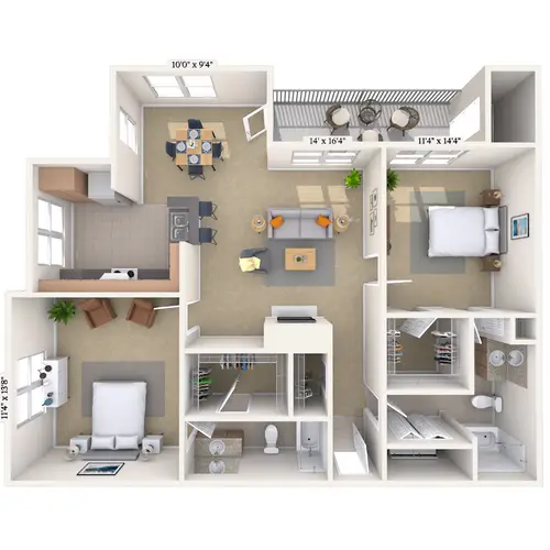 Villages at Kirkwood FloorPlan 7