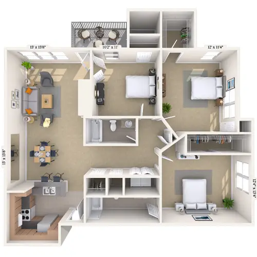 Villages at Kirkwood FloorPlan 8