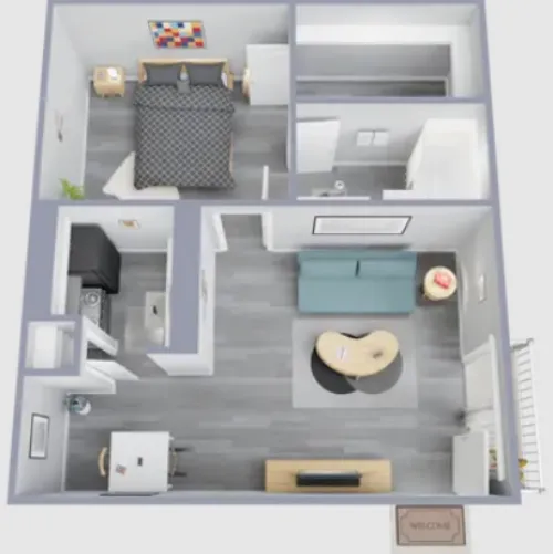 Villas Del Zocalo Phase Four Dallas floor plan 1