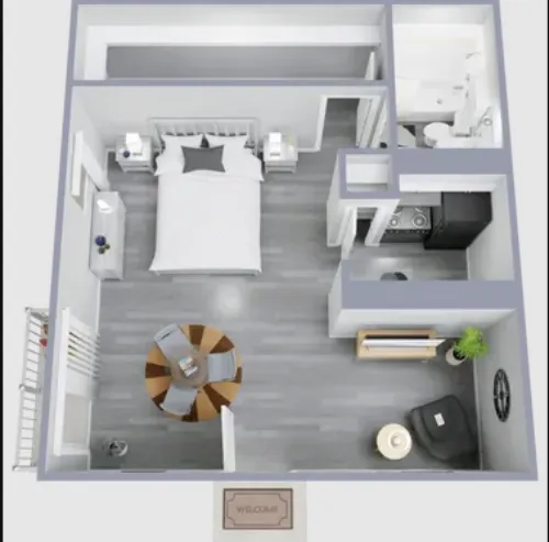 Villas Del Zocalo Phase Four Dallas floor plan 1