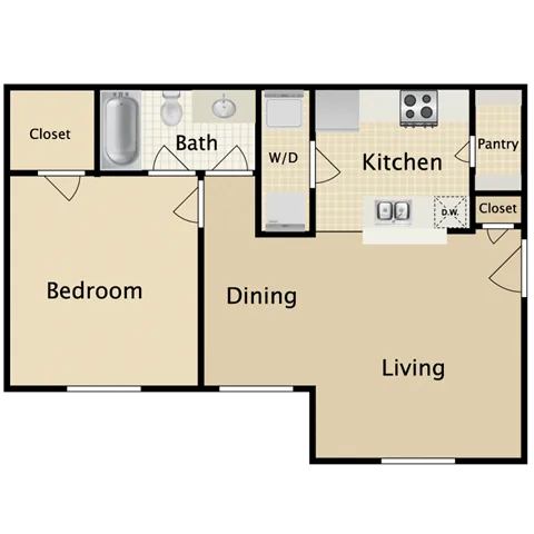 Villas of Sorrento Floorplan 1