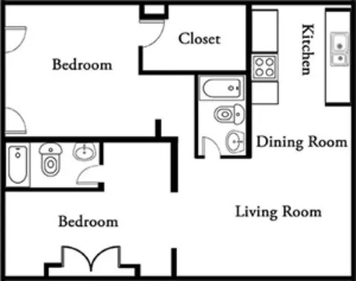 Vista Azul floor plan 4