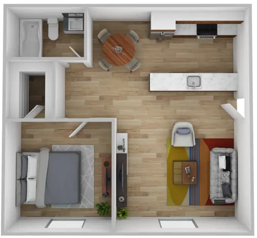 Vista Del Lago Apartments FloorPlan 01