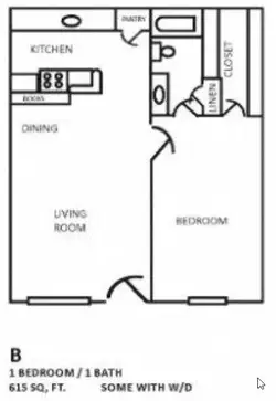 Vista on Gessner FloorPlan 2