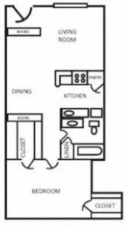 Vista on Gessner FloorPlan 4