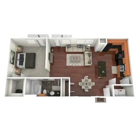 Vue Greenville floor plan