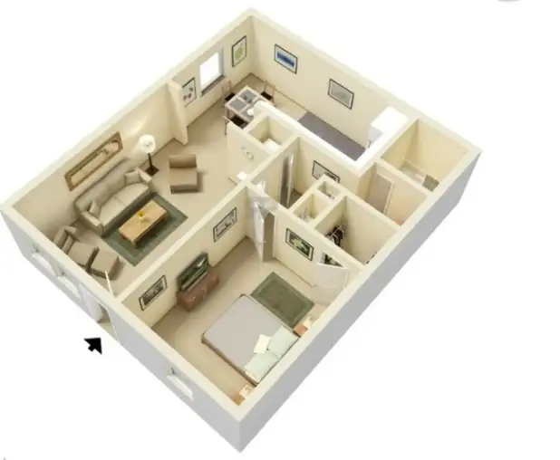 WaterMill Apartments Floorplan 3