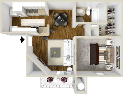 Westchase Creek Apartments Houston Houston Apartment Floor Plan 3