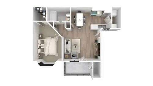 Westport Apartments Angleton FloorPlan 2